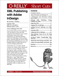 Xml Publishing With Adobe Indesign Dorothy Hoskins