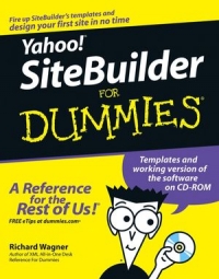 Yahoo Sitebuilder For Dummies Richard Wagner