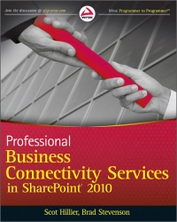 Professional Business Connectivity Services In Sharepoint 2010 Scot Hillier
