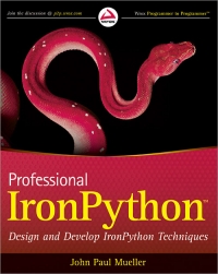 Professional IronPython John Paul Mueller