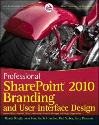 Professional Sharepoint 2010 Branding And User Interface Design Randy Drisgill