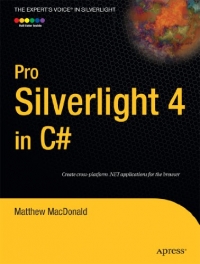 Pro Silverlight 4 In C Create Crossplatform Net Applications For The Browser Matthew Macdonald