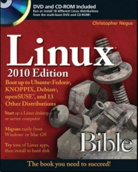 Linux Bible 2010 Edition Boot Up To Ubuntu Fedora Knoppix Debian Opensuse And 13 Other Distributions Christopher Negus