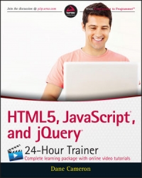Html5 Javascript And Jquery 24hour Trainer Dane Cameron