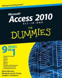 Access 2010 Allinone For Dummies Alison Barrows Margaret Levine Young