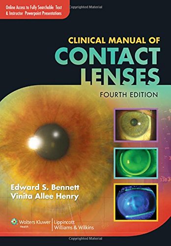 Clinical Manual Of Contact Lenses 4th Edition Edward S Bennett