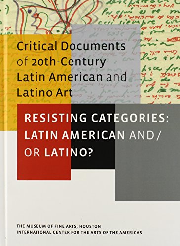 Resisting Categories Latin American Andor Latino Mari Carmen Ramrez
