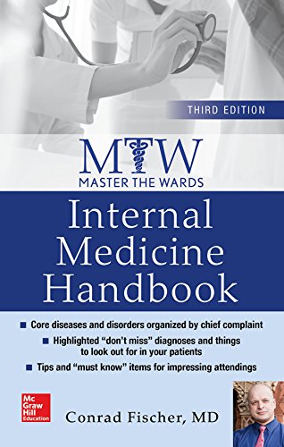 Master The Wards Internal Medicine Handbook Third Edition 3rd Edition Conrad Fischer