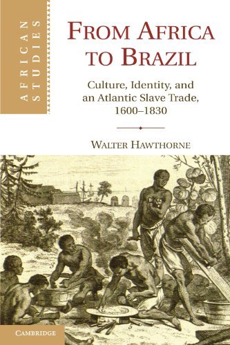 From Africa To Brazil Culture Identity And An Atlantic Slave Trade 16001830 Walter Hawthorne