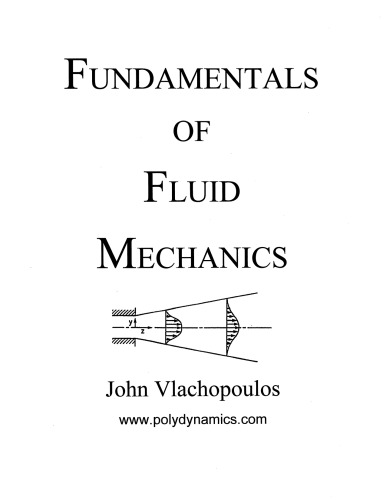 Fundamentals Of Fluid Mechanics John Vlachopoulos