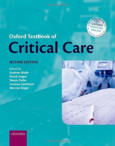 Oxford Textbook Of Critical Care 2nd Edition Andrew Webb Derek Angus