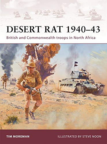 Desert Rat 194043 British And Commonwealth Troops In North Africa First Edition Tim Moreman