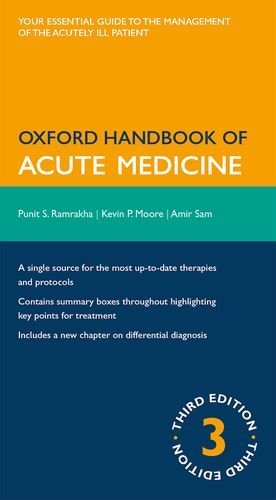 Oxford Handbook Of Acute Medicine 3rd Edition Punit Ramrakha