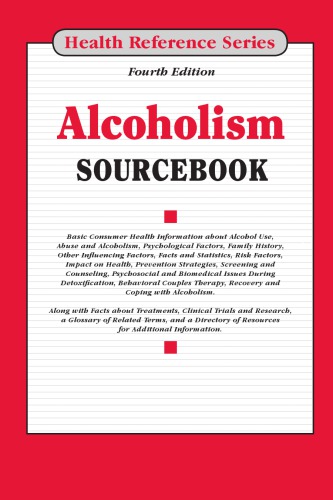 Alcoholism Sourcebook 4th Keith Jones Ed