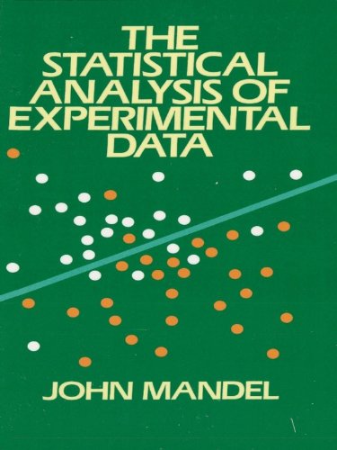 The Statistical Analysis Of Experimental Data John Mandel
