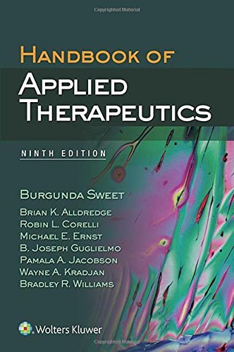 Handbook Of Applied Therapeutics Ninth Burgunda Sweet