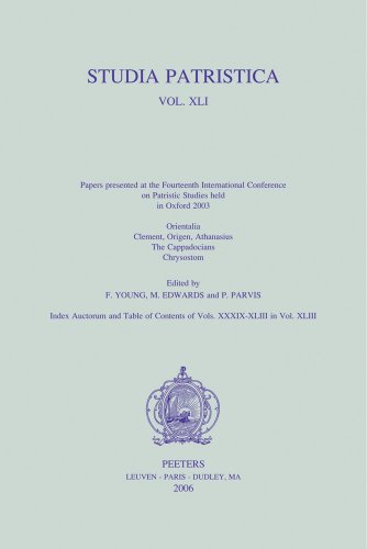 Orientalia Clement Origen Athanasius The Cappadocians Chrysostom M Edwards