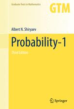 Probability1 Volume 1 3rd Edition Albert N Shiryaev Auth