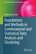 Foundations And Methods In Combinatorial And Statistical Data Analysis And Clustering 1st Edition Isral Csar Lerman Auth
