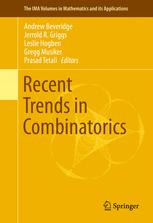 Recent Trends In Combinatorics 1st Edition Andrew Beveridge Jerrold R Griggs