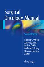 Surgical Oncology Manual 2nd Edition Frances C Wright Jaime Escallon