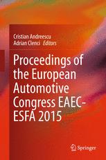 Proceedings Of The European Automotive Congress Eaecesfa 2015 1st Edition Cristian Andreescu
