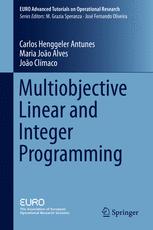 Multiobjective Linear And Integer Programming 1st Edition Carlos Henggeler Antunes