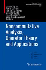 Noncommutative Analysis Operator Theory And Applications 1st Edition Daniel Alpay