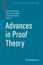Advances In Proof Theory 1st Edition Reinhard Kahle Thomas Strahm