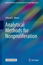 Analytical Methods For Nonproliferation 1st Edition Edward C Morse Auth