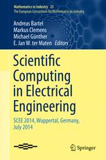 Scientific Computing In Electrical Engineering Scee 2014 Wuppertal Germany July 2014 1st Edition Andreas Bartel