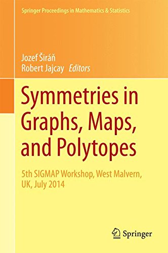 Symmetries In Graphs Maps And Polytopes 5th Sigmap Workshop West Malvern Uk July 2014 1st Jozef Sirn