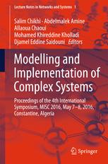 Modelling And Implementation Of Complex Systems Proceedings Of The 4th International Symposium Misc 2016 Constantine Algeria May 78 2016 Constantine Algeria 1st Edition Salim Chikhi