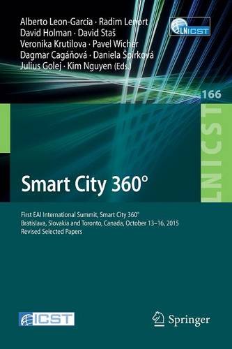 Smart City 360 First Eai International Summit Smart City 360 Bratislava Slovakia And Toronto Canada October 1316 2015 Revised Selected Papers 1st Alberto Leongarcia