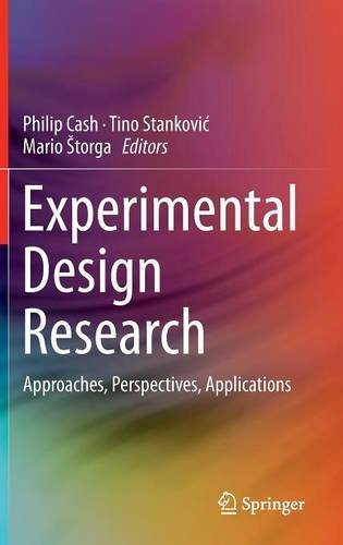Experimental Design Research Approaches Perspectives Applications 1st Philip Cash