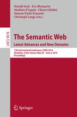The Semantic Web Latest Advances And New Domains 13th International Conference Eswc 2016 Heraklion Crete Greece May 29 June 2 2016 Proceedings 1st Edition Harald Sack