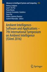Ambient Intelligence Software And Applications 7th International Symposium On Ambient Intelligence Isami 2016 1st Edition Helena Lindgren