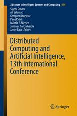 Distributed Computing And Artificial Intelligence 13th International Conference 1st Edition Sigeru Omatu