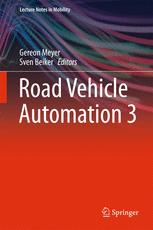 Road Vehicle Automation 3 1st Edition Gereon Meyer Sven Beiker Eds