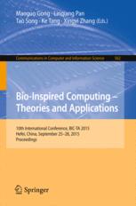 Bioinspired Computing Theories And Applications 10th International Conference Bicta 2015 Hefei China September 2528 2015 Proceedings 1st Edition Maoguo Gong