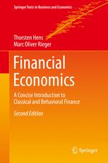 Financial Economics A Concise Introduction To Classical And Behavioral Finance 2nd Edition Thorsten Hens