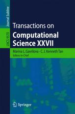 Transactions On Computational Science Xxvii 1st Edition Marina L Gavrilova
