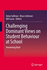 Challenging Dominant Views On Student Behaviour At School Answering Back 1st Edition Anna Sullivan