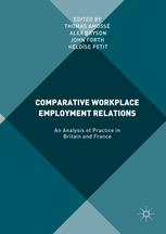 Comparative Workplace Employment Relations An Analysis Of Practice In Britain And France 1st Edition Thomas Amoss