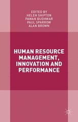 Human Resource Management Innovation And Performance 1st Edition Helen Shipton