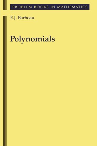 Polynomials E J Barbeau