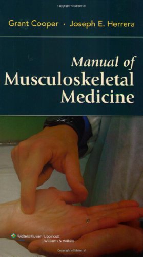 Manual Of Musculoskeletal Medicine 1st Edition Grant Cooper Joseph E Herrera Do