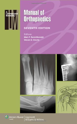 Manual Of Orthopaedics 7e Seventh Marc F Swiontkowski