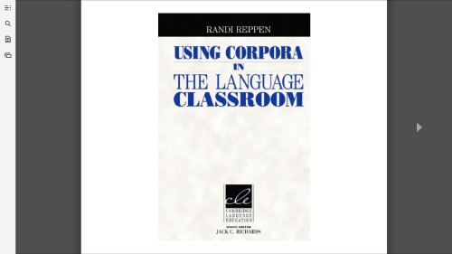 Using Corpora In The Language Classroom Randi Reppen