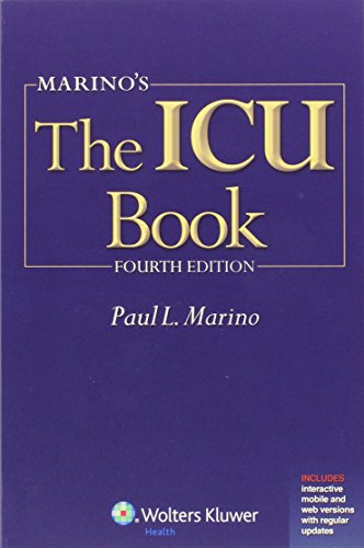 Marinos The Icu Book Print Ebook With Updates Icu Book Marino 4th Edition Paul L Marino Md Phd Fccm